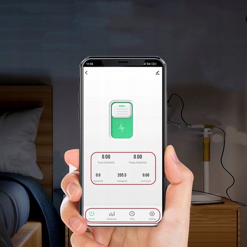 PRZEKAŹNIK WiFi Z POMIAREM PRĄDU MOCY NA SZYNĘ DIN TUYA SMART WIFI na Arena.pl