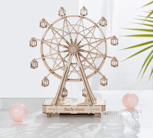 Konstruktor 3D model Robotime Diabelski Młyn 232 elementy, 28 x 10 x 34 cm na Arena.pl