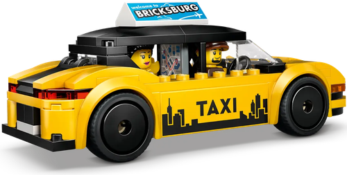 60487 - lego city - żółta taksówka na Arena.pl