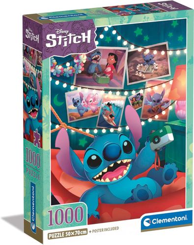 CLE puzzle 1000 Compact Disney Stitch 39793 na Arena.pl