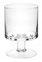 Kielich wazon świecznik szklany h 15 cm