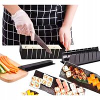 Foremka do sushi ZLARO zestaw 10 szt. z akcesoriami do ryżu