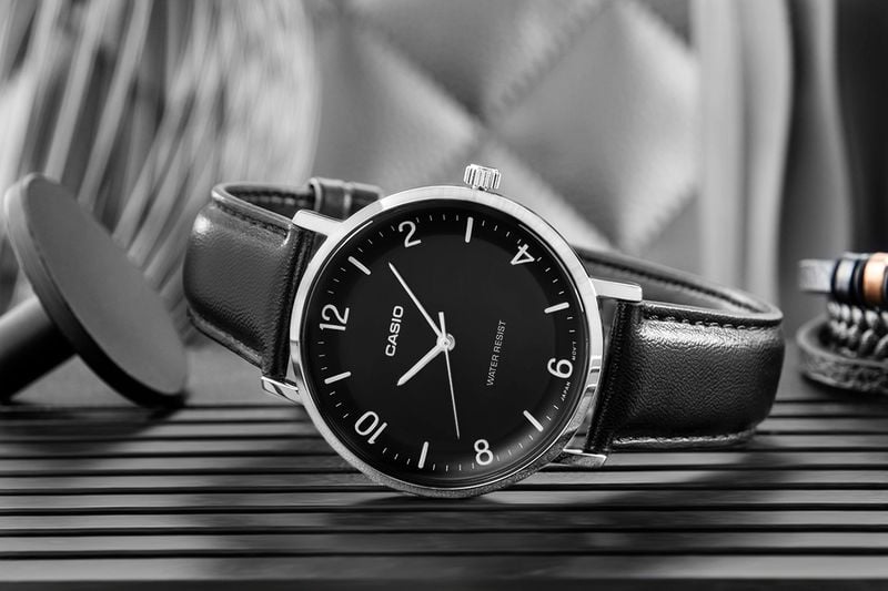 zegarek męski casio mtp-vt03l-1bdf + box zdjęcie 6