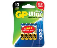 BATERIA ULTRA+ ALKALINE LR3 AAA 1.5V 4SZT - GP24AUP-U4
