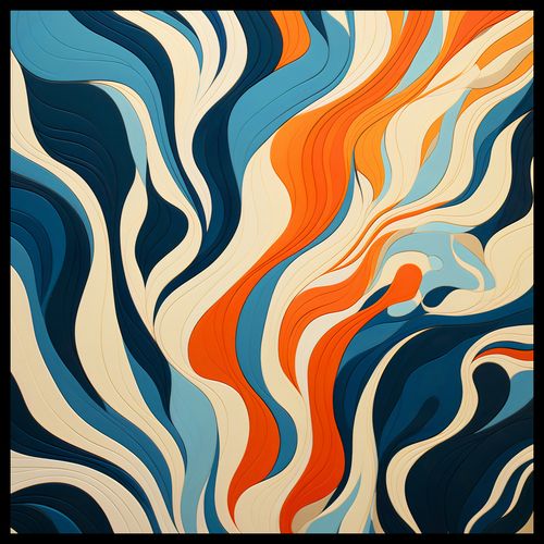 Plakat 50x50cm Oceaniczne Fale na Arena.pl