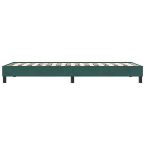 Łóżko typu Box Spring bez materaca Ciemnozielone 100x210 cm na Arena.pl