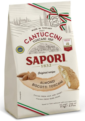 SAPORI Cantuccini z migdałami 175 g zdjęcie 1
