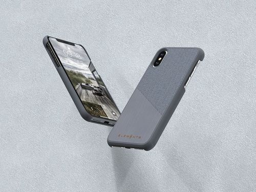 Drewniane etui do iPhone Xs Max (Mid Grey) na Arena.pl