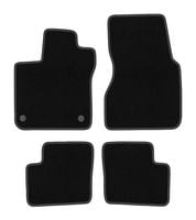 Dywaniki welurowe BASIC czarne Smart ForFour II 2014- hatchback