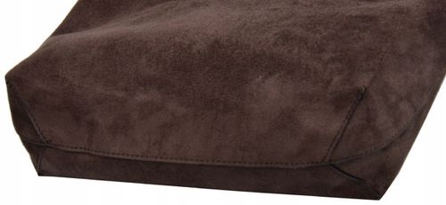 DELAURE TOREBKA damska SHOPPER A4 CASUAL ZAMSZ czekolada na Arena.pl