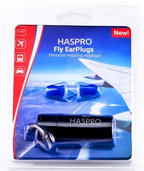 HASPRO FLY UNIVERSAL zatyczki do uszu stopery do samolotu 1 para zdjęcie 3