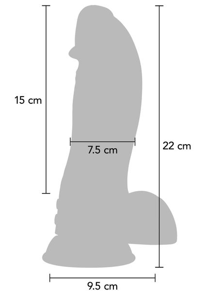 Dinosaur Monster Dildo Black zdjęcie 9