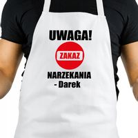 FARTUCH kuchenny męski PREZENT urodziny NADRUK