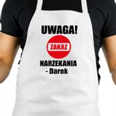 FARTUCH kuchenny męski PREZENT urodziny NADRUK