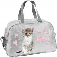 TORBA SPORTOWA Z KOTKAMI NA BASEN DLA DZIEWCZYNEK