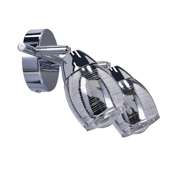 Milton listwa 2x10W E14 chrom zdjęcie 7