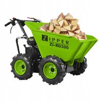 Wozidło ZIPPER ZI-RD300 wywrotka kiprowanie taczka do ogrodu działkę 4x4