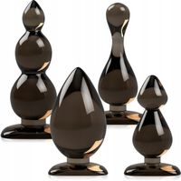 ŻELOWE KORKI ANALNE ZESTAW 4 szt ANAL PLUG WTYCZKA