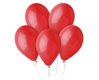BALONY PASTEL 12" 30 CM CIEMNE CZERWONE 45 100 SZTUK GODAN