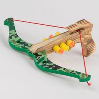 kusza drewniana na piankowe strzałki   b-2139