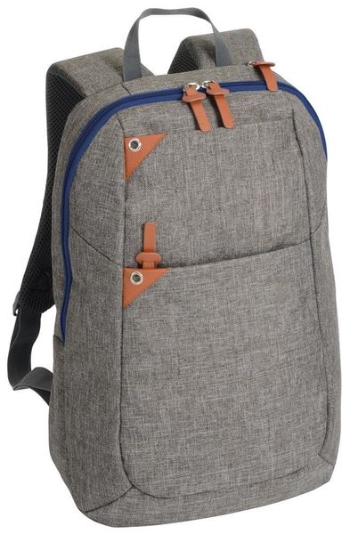 Plecak ABERDEEN, brązowy, niebieski zdjęcie 1