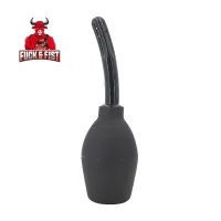 enema bulb 310 ml czarna - system do higieny intymnej z końcowką abs