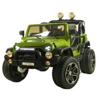 Auto na akumulator dla dzieci 4x4 skóra EVA pilot
