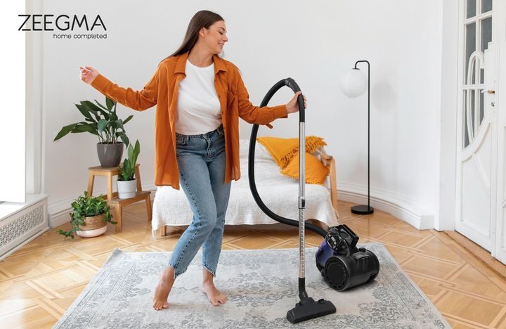 ODKURZACZ BEZWORKOWY CYKLONOWY TURBO MOC SYSTEM SSANIA 4000W LEKKI ZEEGMA zdjęcie 8