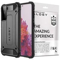 2 x Etui Alogy Hard Armor do Samsung Galaxy S21 Plus szare