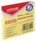 bloczek samoprzylepny office product  76x76 a'12