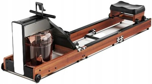 Kingsmith WR1 brązowy wioslarz wodny Bluetooth Fit Android iOS LCD Drewno na Arena.pl