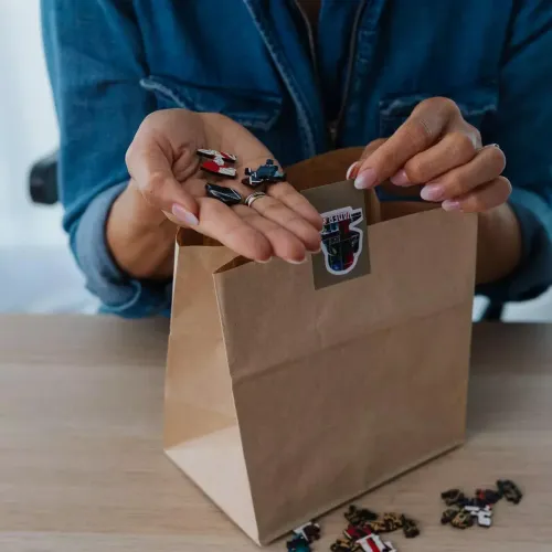 Puzzle drewniane 160 elementów. The Mandalorian na Arena.pl