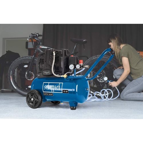 Kompresor Powietrza Scheppach HC25Si Poziomy 1100 W 8 bar 24 L na Arena.pl