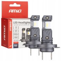 Żarówki samochodowe LED seria HYBRID H7 H18 6000K Canbus 60W do samochodu