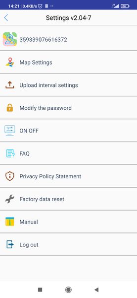 Lokalizator GPS obroża psa aplikacja Android iOS zdjęcie 4