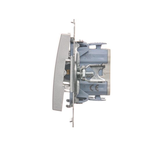 Simon54 Łącznik schodowy z podświetleniem LED DW6L.01/43 srebrny na Arena.pl