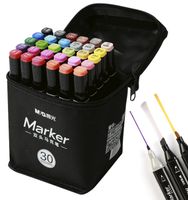 marker artystyczny alkoholowy dwustronny zestaw 30k m&g