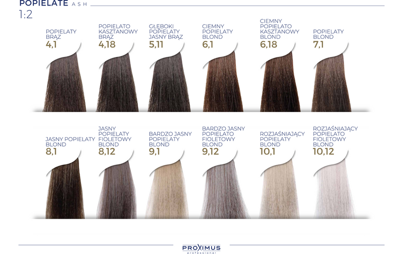 PROXIMUS Farba do włosów SUPREME COLOR NANOTECHNOLOGY - 8,21 zdjęcie 5