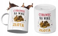 Dla Cyrkowca Zestaw Kubek + Skarbonka Na Prezent Z Nadrukiem Ze Zdjęciem