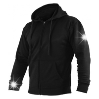 Bluza robocza ochronna męska z kapturem czarna roz. XL