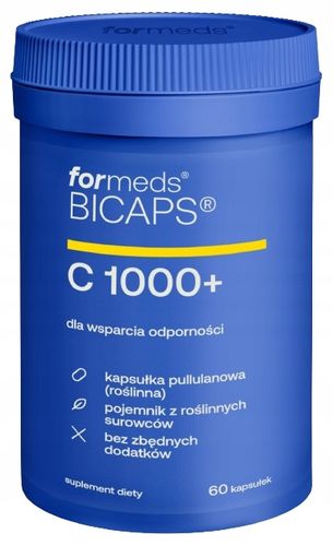 ForMeds BICAPS C 1000+ DLA WEGETARIAN WEGAN WIT C Kolagen Collagen Energia na Arena.pl