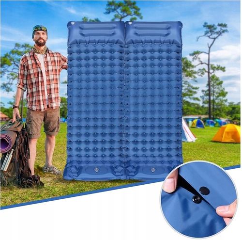 Mata samopompująca PODWÓJNY MATERAC SAMOPOMPUJĄCY na Arena.pl