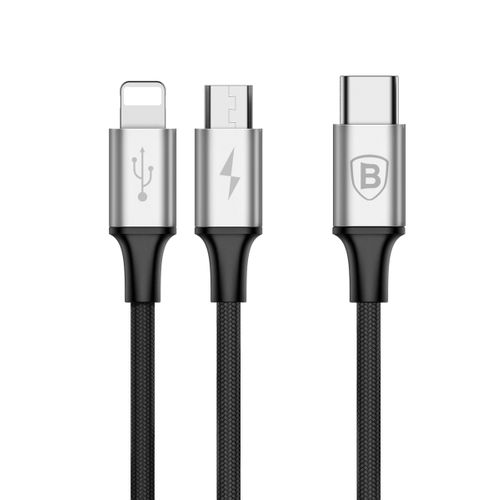 Kabel 2w1 Type-C to Type-C + Micro Baseus Rapid 3A na Arena.pl