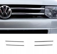 VW T5 Serie 2 09-15 - CHROM GRILL Zderzak Atrapa