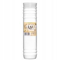 Wkłady do Zniczy 20 SZTUK parafinowe 6 DNI 23 cm parafina CAŁOROCZNE