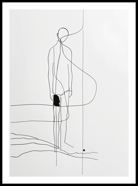 Plakat 50x70cm Samotna Wędrówka zdjęcie 3