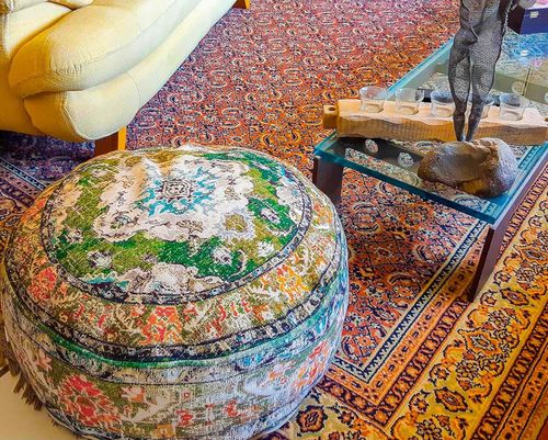 Mandala Life ART Bohemien Poszewka na Poduszkę 60 x 20 cm Okrągła na Arena.pl