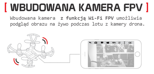 MINI DRON FOREVER PIXEL Z KAMERĄ WIFI na Arena.pl