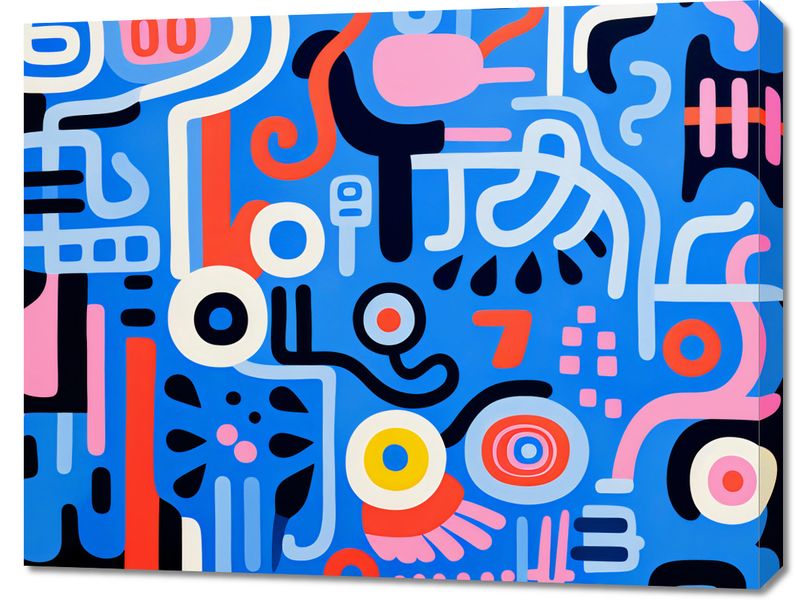 Obraz 90x70cm Rytmiczne Echo zdjęcie 1