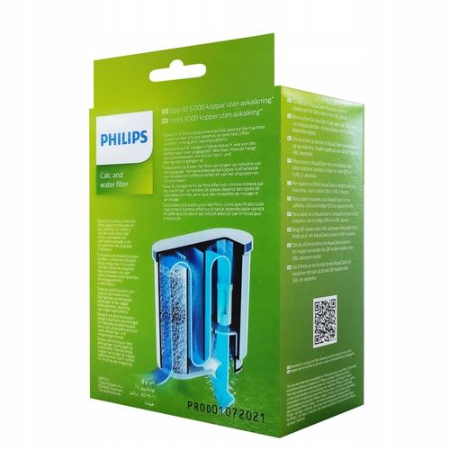2x filtr ekspresu Philips Saeco LatteGO Latte Go - filtr do wody AquaClean na Arena.pl